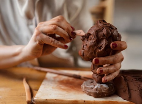 Seramik: Beyaz Kil ile Tors Modelleme